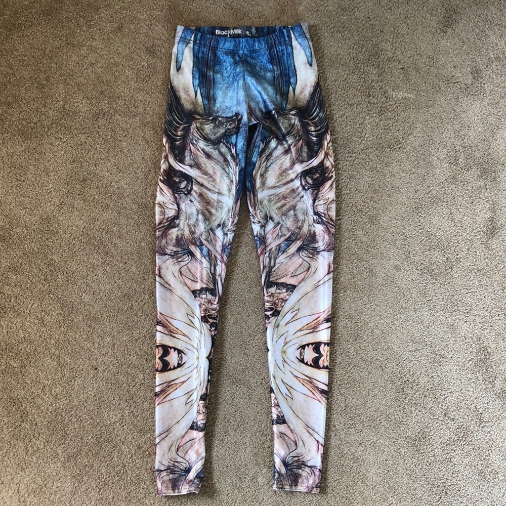 ✿ NWOT BlackMilk Fire Horse Leggings ✿